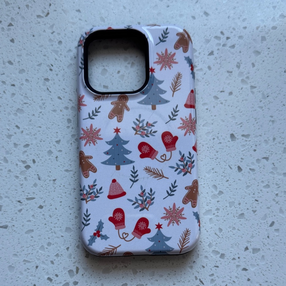 Casely Sugar & Spice Holiday phone case for iPhone 15 Pro